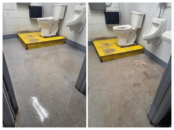 Before & After Floor Stripping and Waxing in Jacksonville, FL (1)